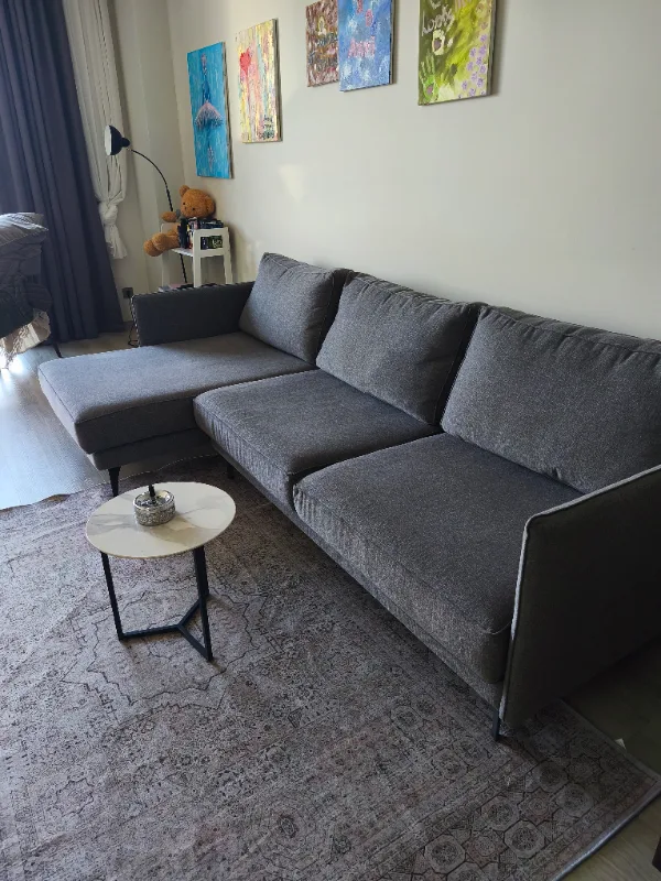 Full upholstery cleaning: cotton sofa, armchairs and poufs